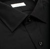 004 TF SC - Black Tailored Fit Spread Collar Cooper and Stewart 