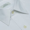 008 TF SC - White Herringbone Tailored Fit Spread Collar Cooper and Stewart