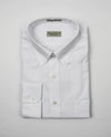 023 SS BD - Thomas Dylan White Short Sleeve Button Down Collar Thomas Dylan