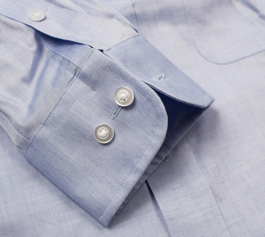 024 BD - Thomas Dylan Blue Button Down Collar Thomas Dylan 