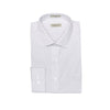 027 TF SC - White Ground Black Clip Tailored Fit Spread Collar Thomas Dylan