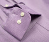 055 SC - Lavender Diamond Dobby Spread Collar Dress Shirt Cooper and Stewart