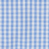 056 SC - Blue Country Check Spread Collar Cooper and Stewart