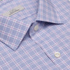 066 TF SC - Multi Track Plaid Tailored Fit Spread Collar Cooper and Stewart