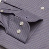 067 TF SC - Blue Royal Neat Check Blue Tailored Fit Spread Collar Cooper and Stewart