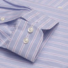 070 TF SC - Multi Track Stripe Tailored Fit Spread Collar Cooper and Stewart