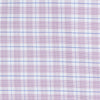 129 TF BD - Mauve & Blue Check Tailored Fit Button Down Collar (95/5) Dress Shirt Cooper and Stewart