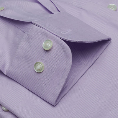 085 TF SC - Lavender Glen Plaid Tailored Fit Spread Collar Cooper and Stewart