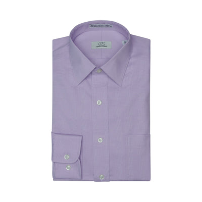 085 TF SC - Lavender Glen Plaid Tailored Fit Spread Collar Cooper and Stewart