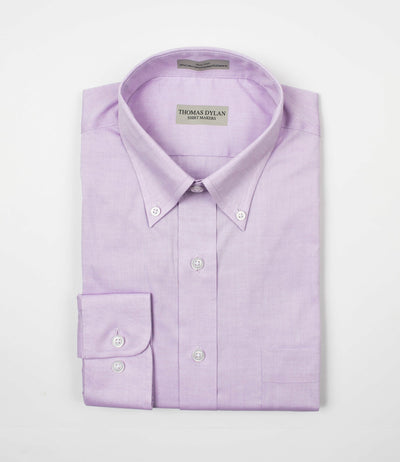 086 BD - Thomas Dylan Lavender Button Down Collar Thomas Dylan