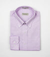 119 TF BD - Thomas Dylan Lavender Tailored Fit Button Down Collar Thomas Dylan