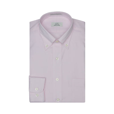 096 TF BD - Pink Tailored Fit Button Down Collar Cooper and Stewart