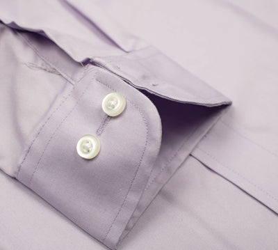 119 TF SC - Thomas Dylan Lavender Tailored Fit Spread Collar Thomas Dylan