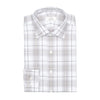 124 TF SC - Open Plaid Multi Tailored Fit Spread Collar Cooper and Stewart
