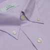 052 TF BD - Lavender Houndstooth Tailored Fit Button Down Collar Cooper and Stewart 