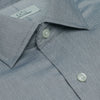 007 TF SC - Charcoal Royal Oxford Tailored Fit Spread Collar Dress Shirt Cooper and Stewart 
