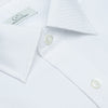 043 TF SC - White Tonal Check Tailored Fit Spread Collar Dress Shirt Cooper and Stewart