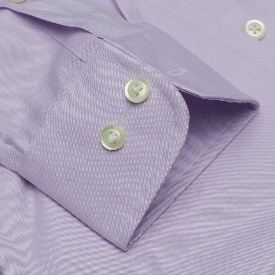 038 SC - Lavender Spread Collar Dress Shirt Cooper and Stewart 