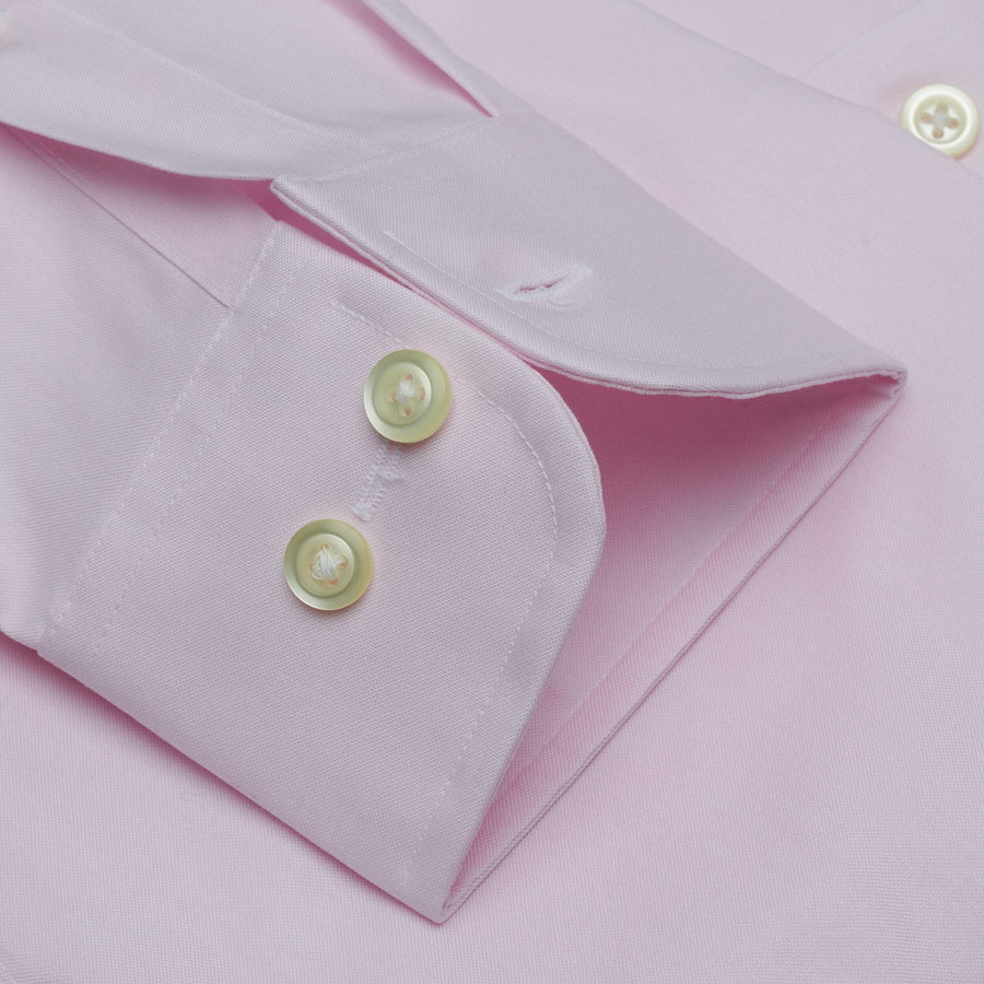 096 SC - Pink Spread Collar Dress Shirt Cooper and Stewart 