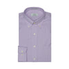 052 TF BD - Lavender Houndstooth Tailored Fit Button Down Collar Cooper and Stewart