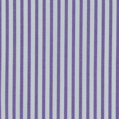 077 SC - Lavender Bankers Stripe Spread Collar Dress Shirt Cooper and Stewart