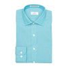 036 SC - Stretch Teal Spread Collar Dress Shirt Cooper and Stewart